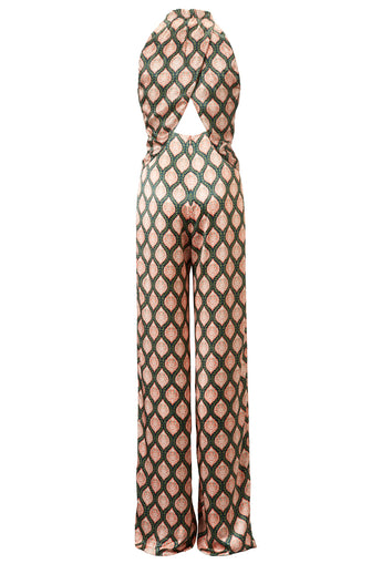 Soiree Jumpsuit - Murano Tile Print